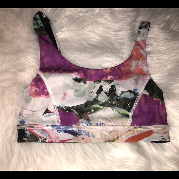 lululemon athletica Other - Lulu Lemon Watercolor Sports Bra Rare!!